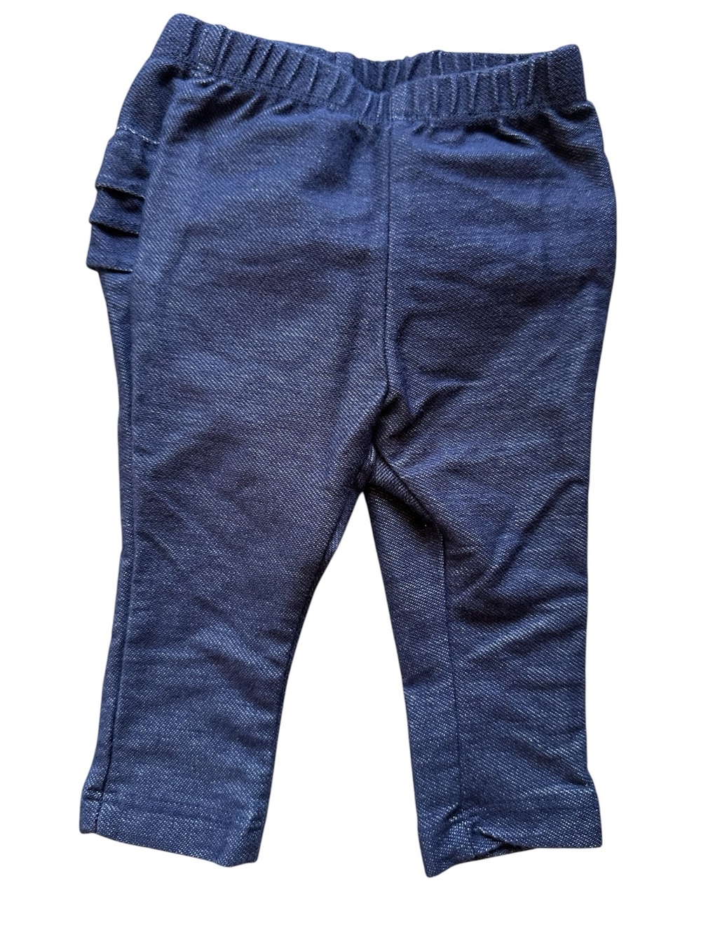 Old Navy Lot of 3 Ruffle Butt infant pants in green, blue, size black 3-6 months - Picture 2 of 13